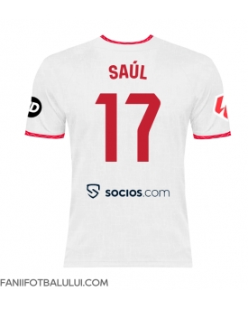 Sevilla Saul Niguez #17 Tricou Fotbal Replică 2024-25 Barbati Acasa